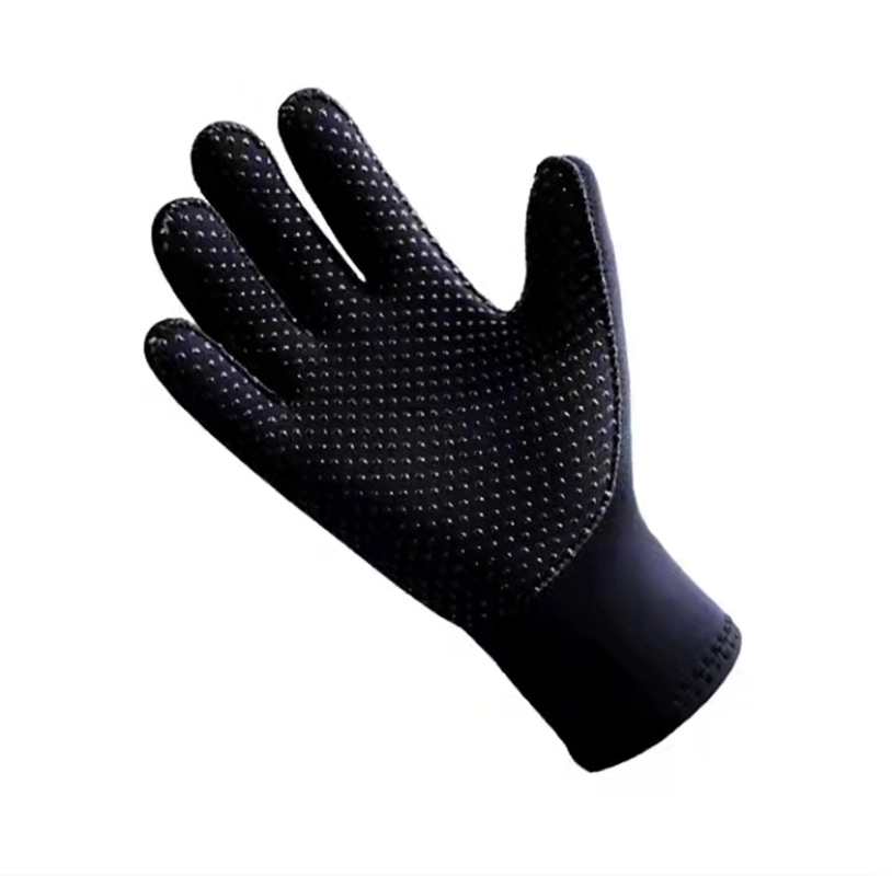 L'eau, des gants en néoprène 3mm combinaison chaude Five Finger Gants d'hiver pour la plongée Snorkeling pagaie kayak Surf