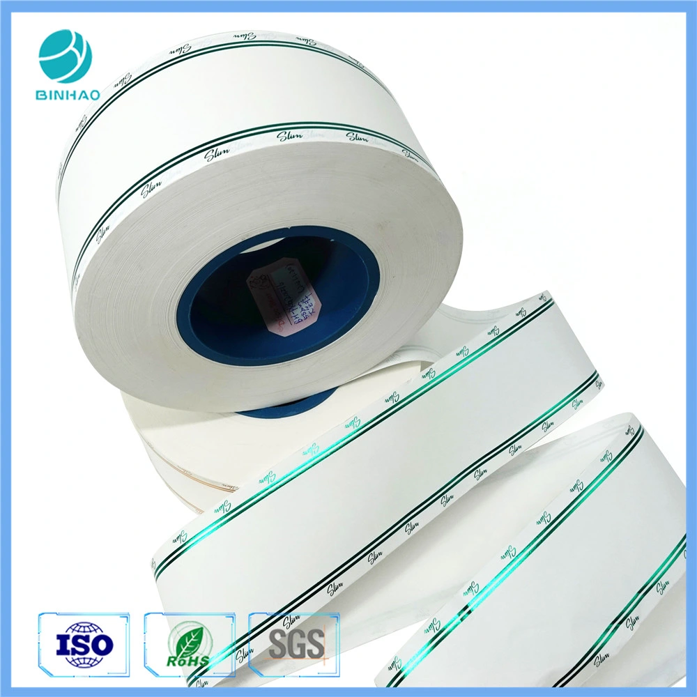 Hot Stamping Tipping Paper 50mm Cigarette Filter Rod Rolling