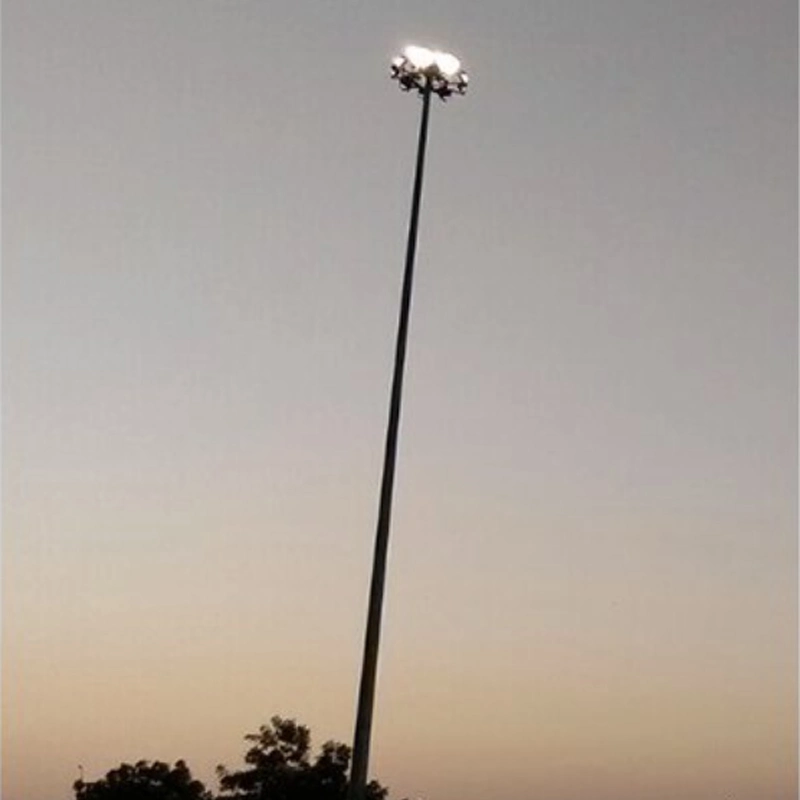 Hochleistung Flutlicht mit Pole, Preis 15m 20m 25m 30m LED High Mast Lichtmast