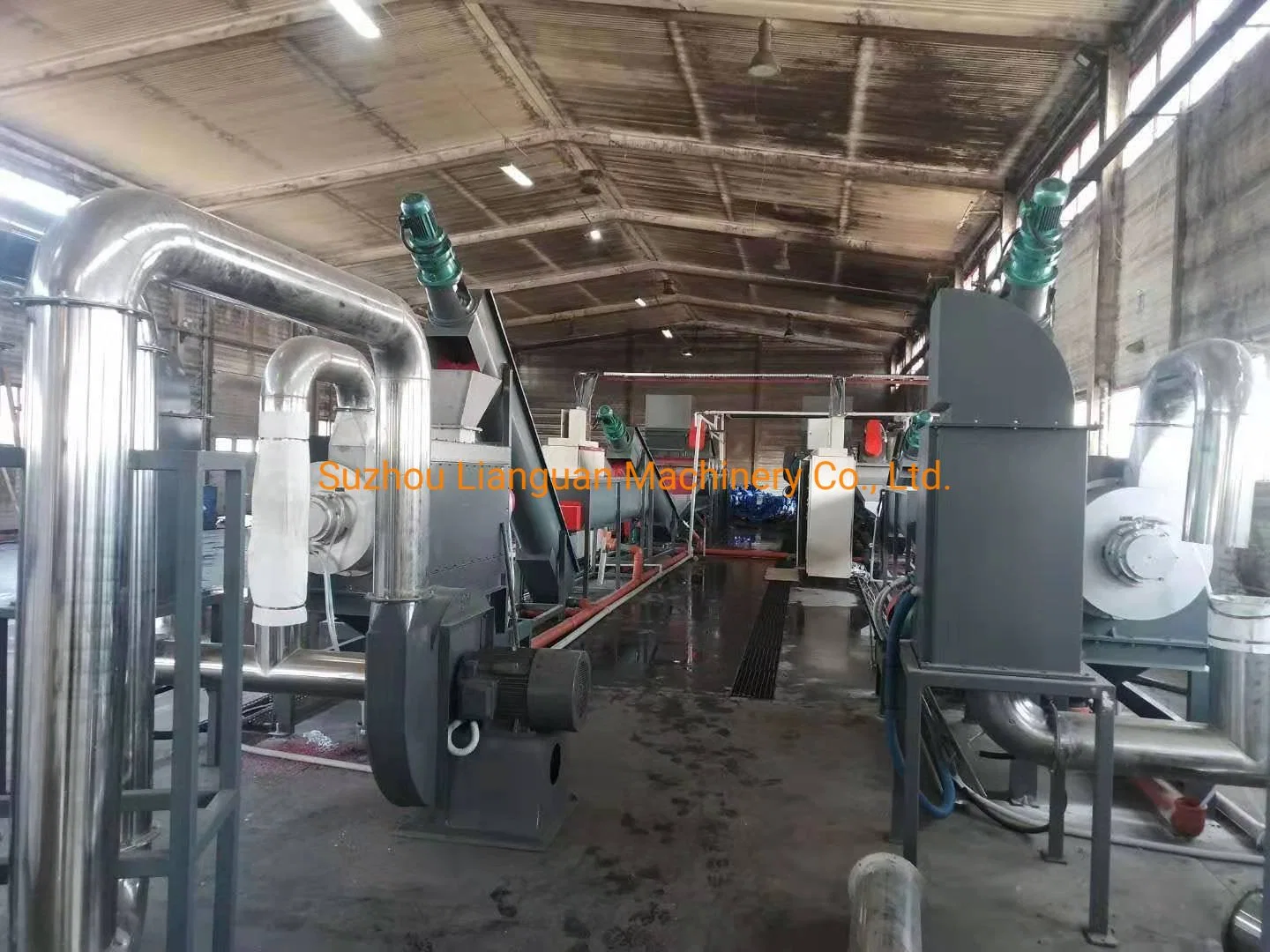 PE PP Plastic Film Rigid Material Recycling Washing Cleaning Machine