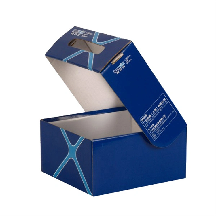 Single Wall Corrugated Cardboard Paper Carton Box, Custom Logo Printed Recyclable Gift Packaging Box