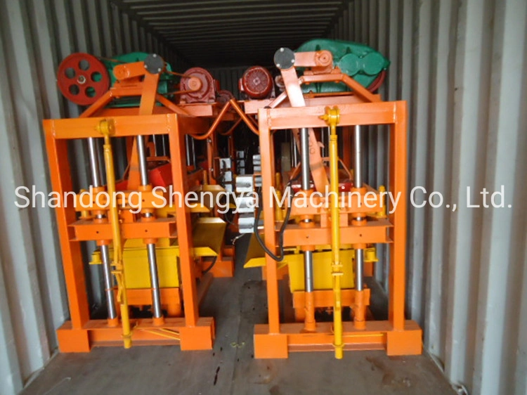 Qtj4-40b Interlock Brick Block Mould Machine Prices