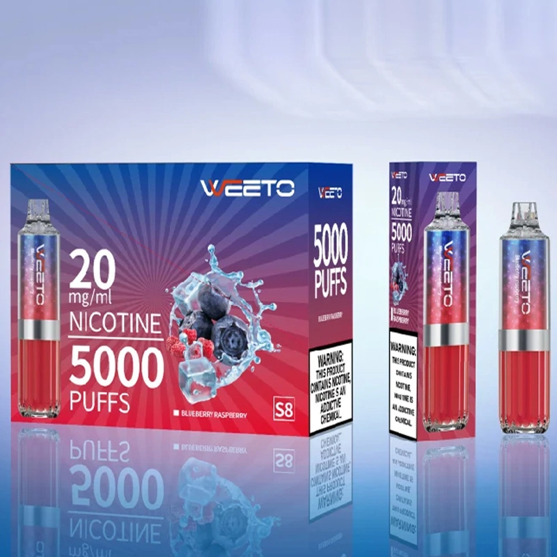 Meilleur Pod Vape 2023 Prix d'usine Vente en gros russe à chaud Weeto 5000 Puffs stylo à usage unique Vape Pen E cigarette