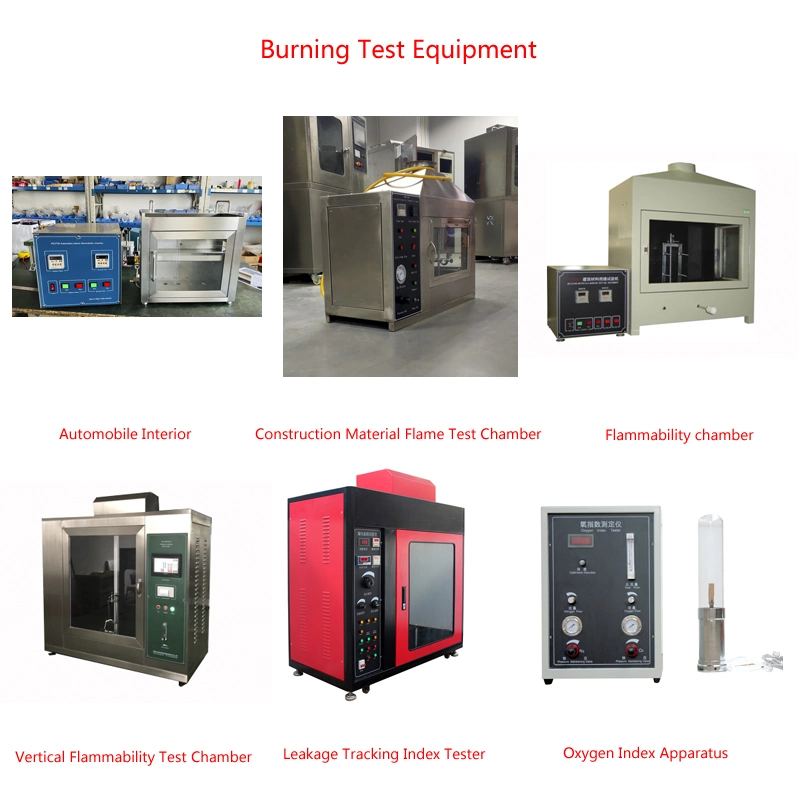 Oxygen Index Apparatus ASTM D2863 Flammability Testing Instrument