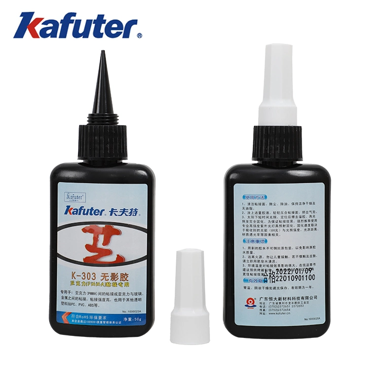 Kafuter K-303 PC PVC ABS PS Bonding UV Glue