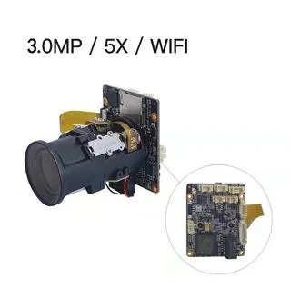 Hankvision 3MP 5X Zoom Optical Lens IP Block Zoom Module for CCTV PTZ Security Camera IP Module