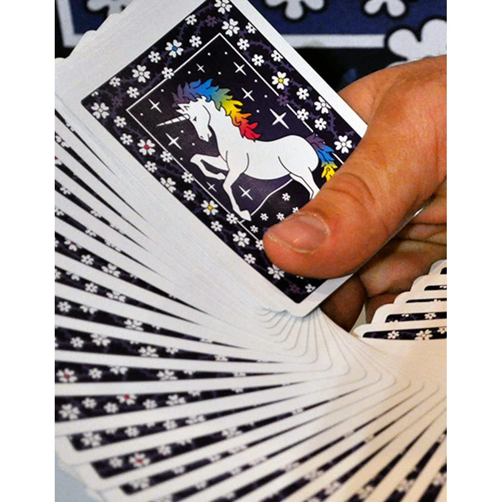 Poker Size Playing Card with Pattern