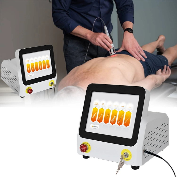 High Intensity Laser 980nm Semiconductor Therapeutic Laser Physical Therapy Equipment for Back Pain