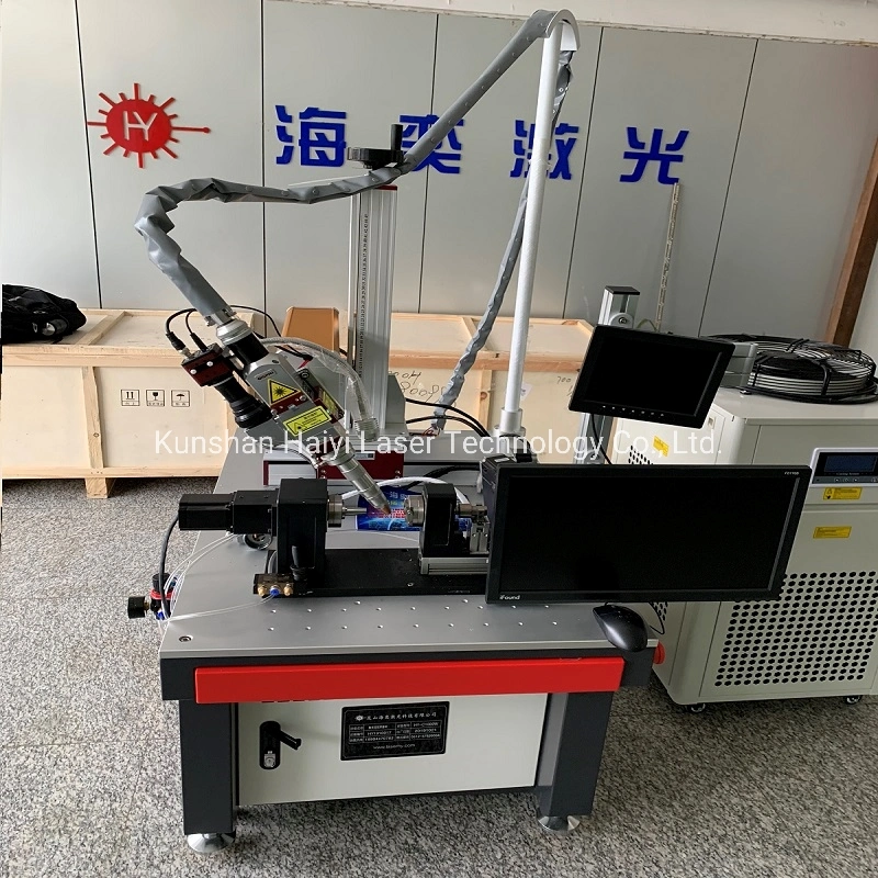 High Speed 300W 400W 500W 4axis CCD Automatic Laser Welding Soldering Machine /Equipment for Stainless Steel Battery Sensor