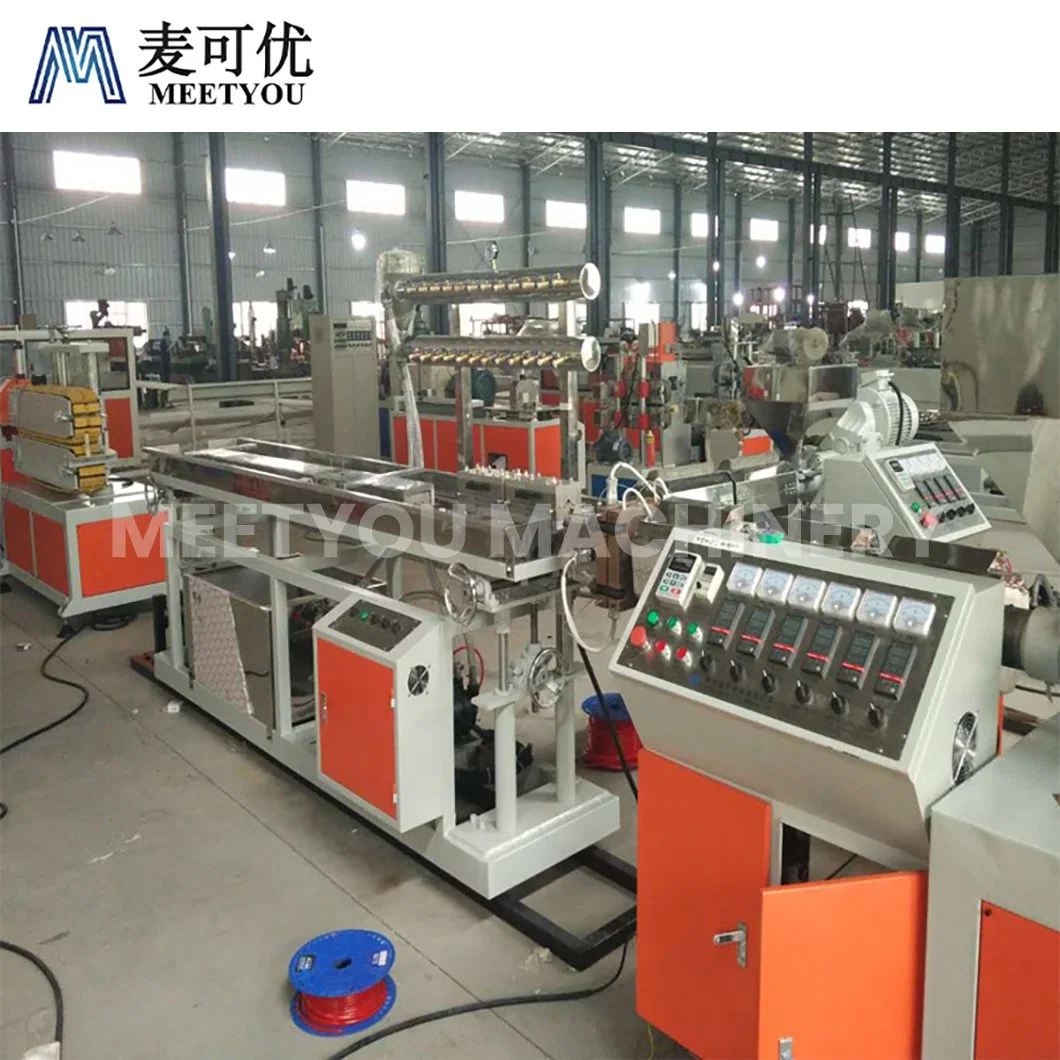 Meetyou Machinery PP Profile Production Line ODM Custom China PVC High Degree Automation PVC Profle Extruder Manufacturer Configure The Punching Machine