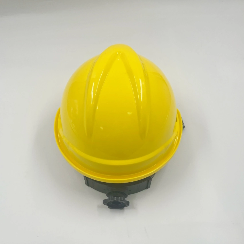 Custom Logo V Tipo Protección laboral trabajadores de la construcción Sombrero duro Casco ABS