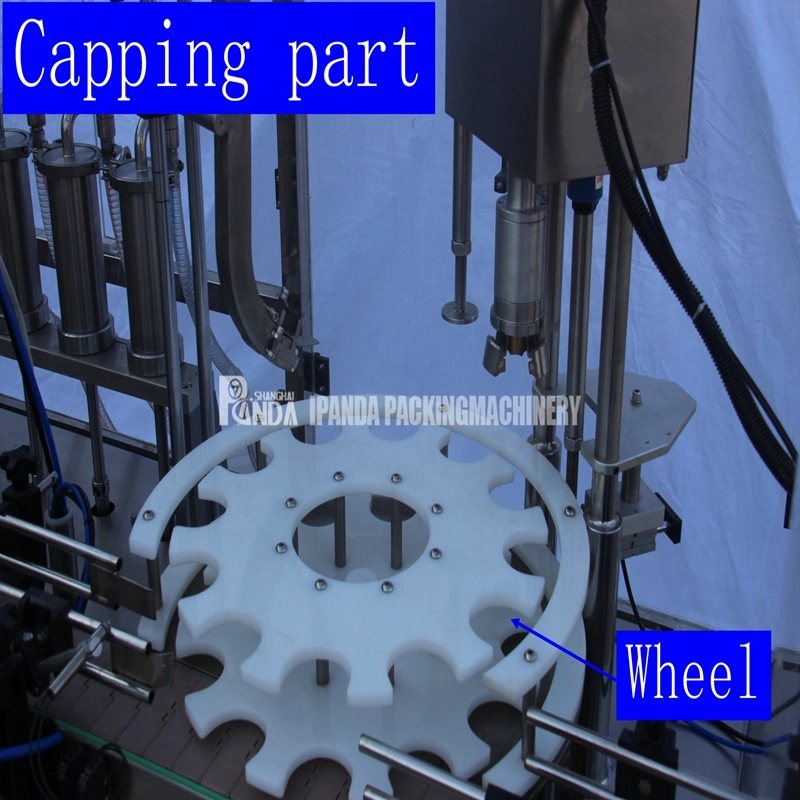 Automatic Maple Cough Syrup Filling Machine for Bottles