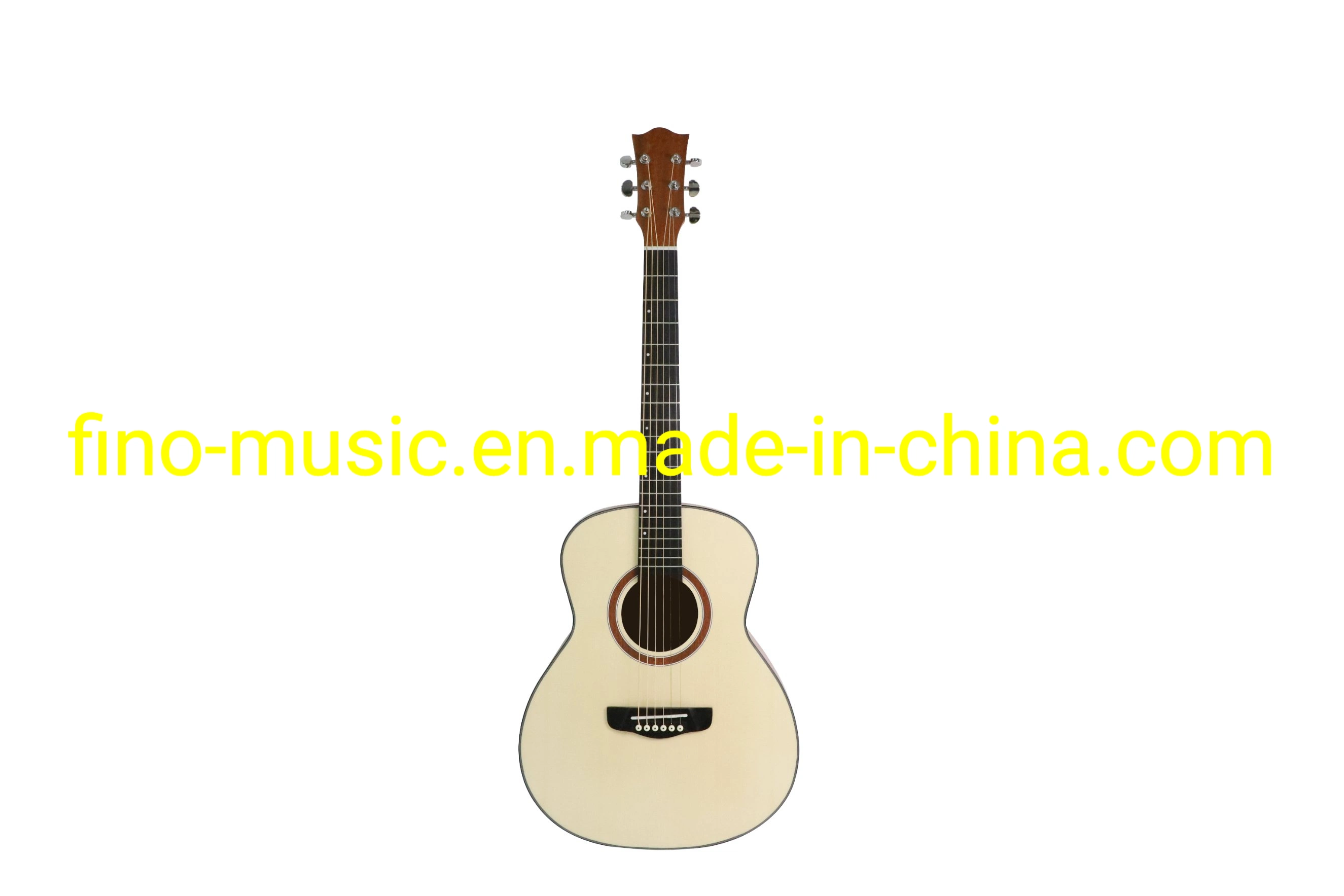 Fa268L 36-дюймовая акустическая гитара Mahogany 34 Размер Spruce Mahogany Студент Народный музыкальный инструмент