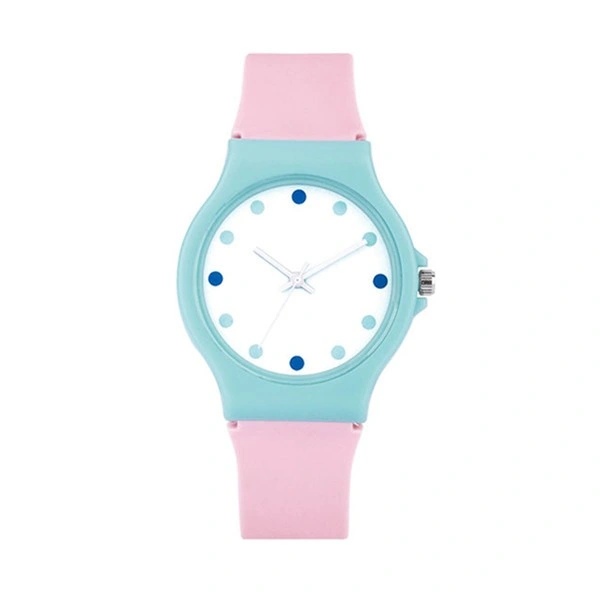 Cheap Watch with Colorful Silicon Strap