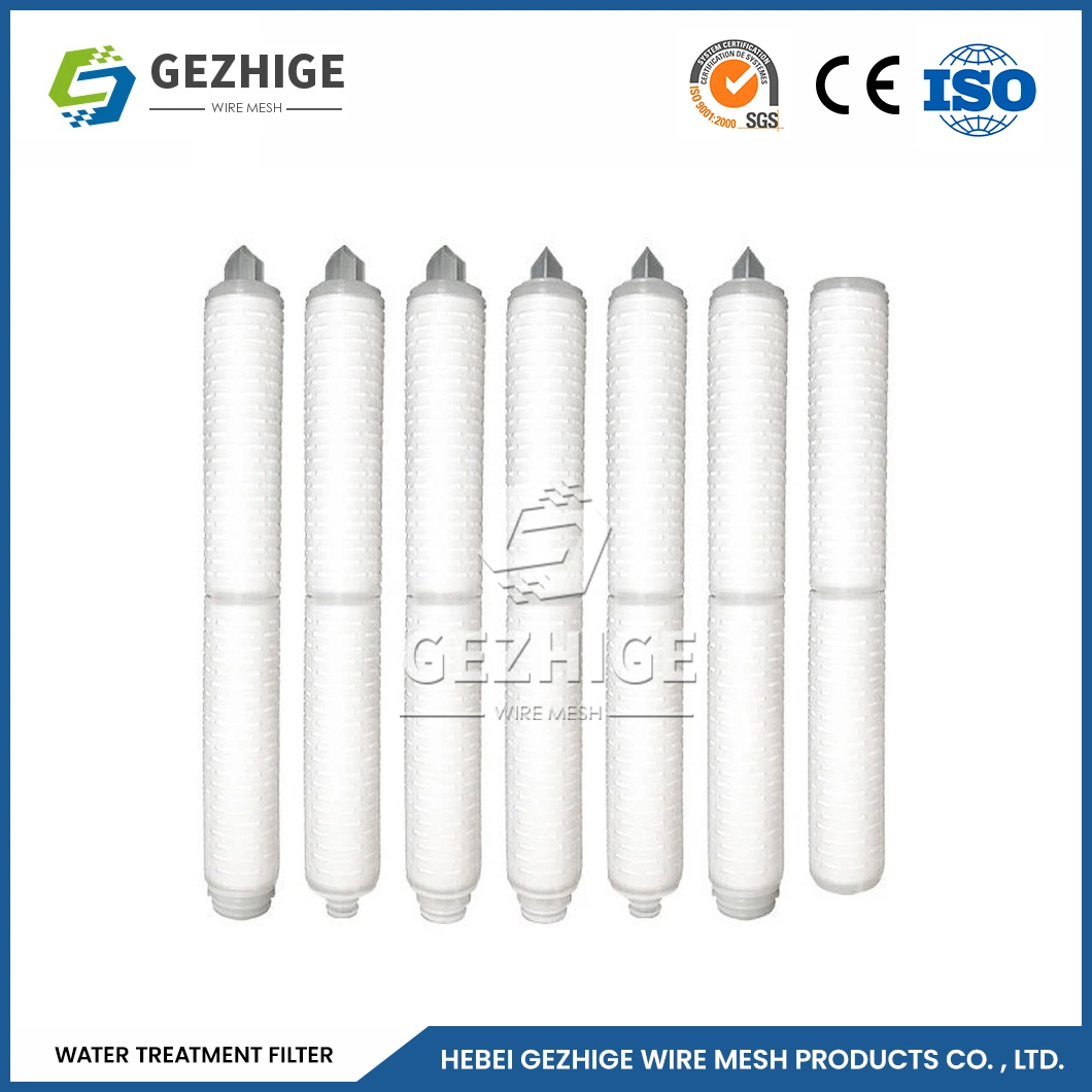 Gezhige Air Filter Element Factory 1micro Pore Size 20 Inch Resin Water Filter Cartridge China 2 Gpm Filtration Rate Purification Water Filter Cartridge