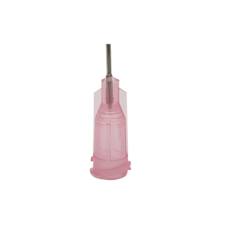 20g Pink 1/4&quot; Plastic and Steel Glue Dispensing Needles