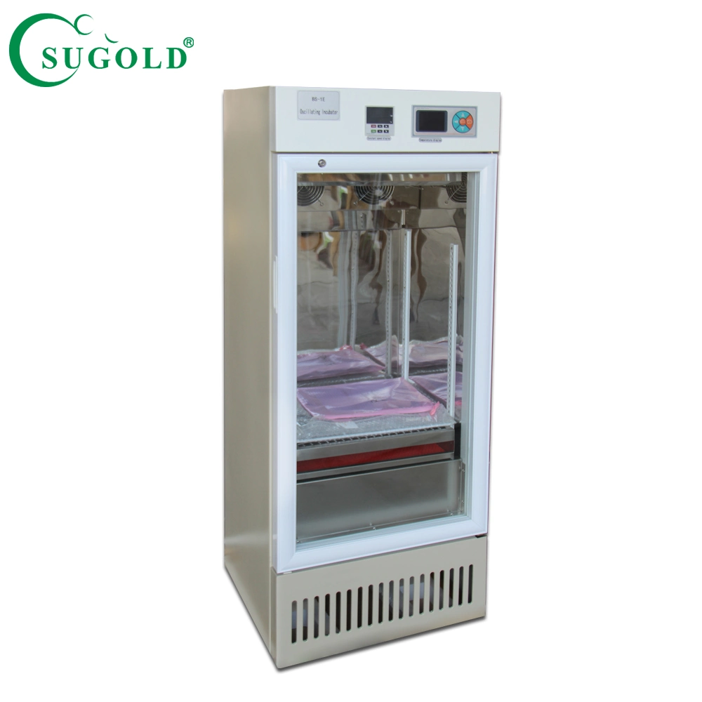 Laboratory Vertical Type Thermostatic Refrigerated Orbital Shaking Incubator with LCD Display