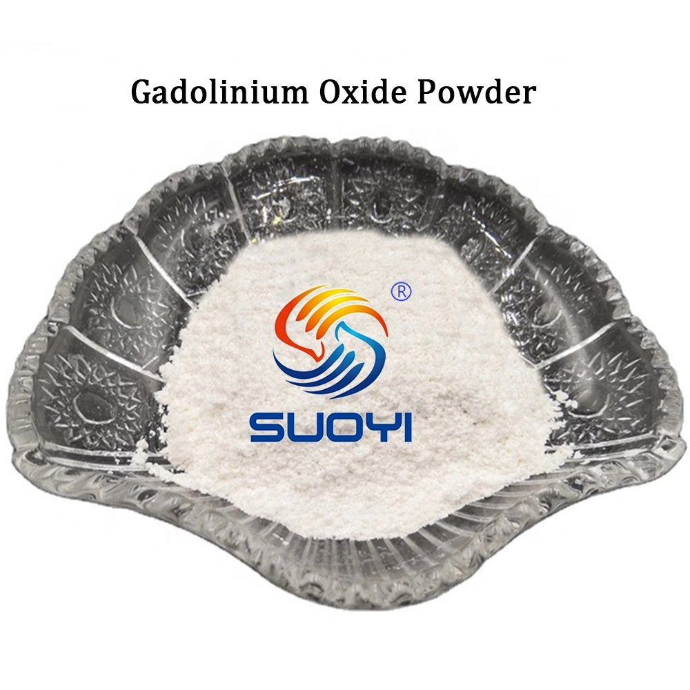 Suoyi China Heavy Rare Earth Manufacturer Offers Fine White Powder Ga Oxides Gd203 Gadolinium Oxide Powder