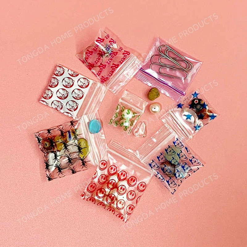 3mil LDPE PE Small Proof Mini Apple Bag Ziplock Small Plastic Bags 1034 Apple Baggies Transparent Plastic Reusable Ziplock Bag for Packaging Jewelry Pills Candy