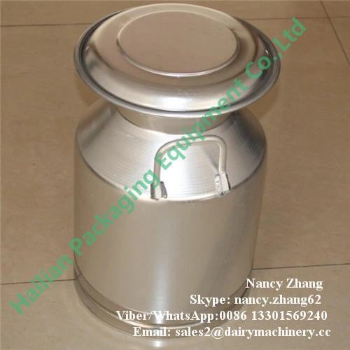 FDA Approved Aluminum Alloy Milk Can with Mushroom Cover