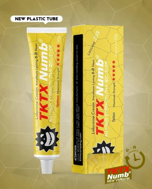 Popular Applying 10g Tktx Numbing Cream Tattoo Cream Ointment for Numbing Skin Care Makeup