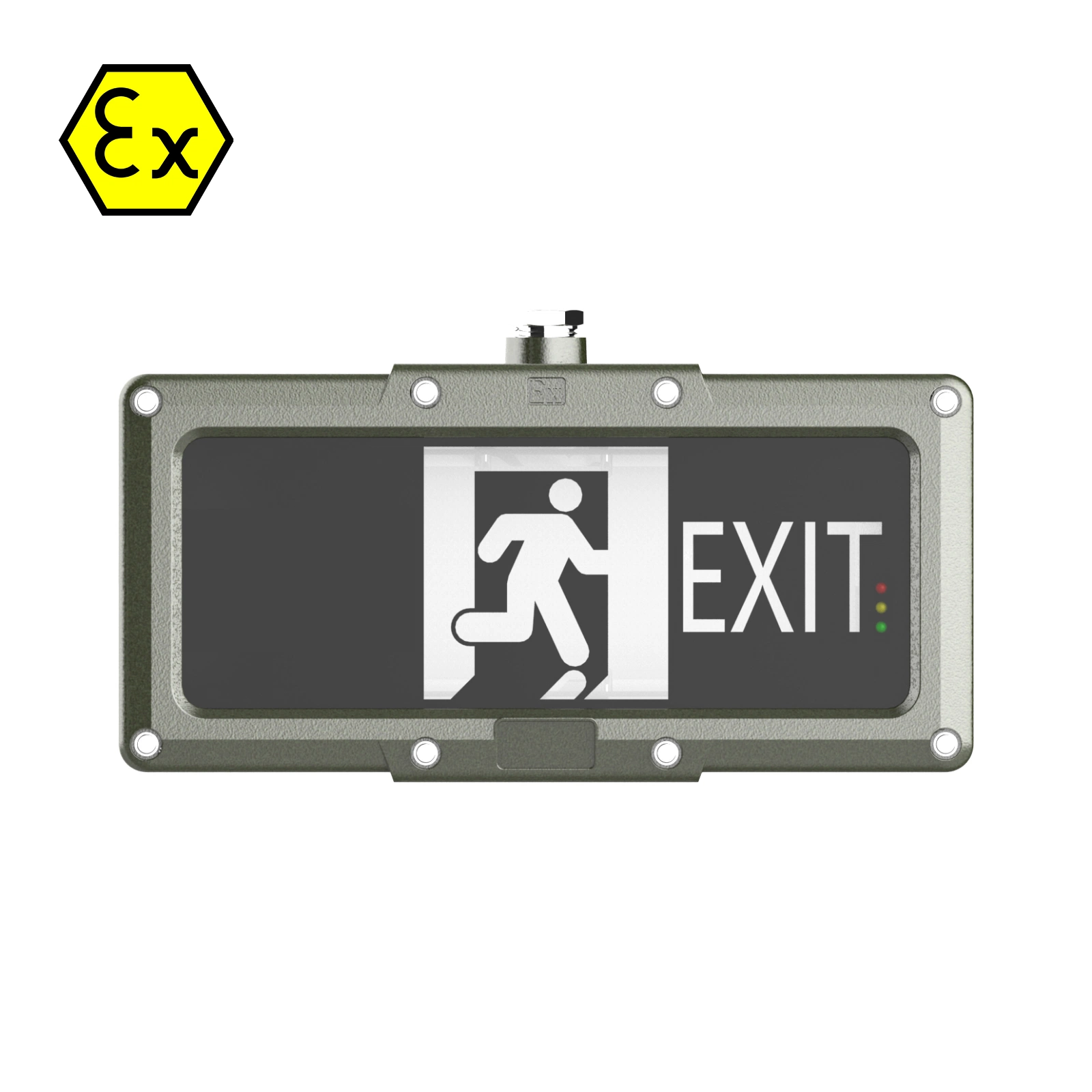 3W IP66 Customized Exit Sign LED Emergency Light Explosion-Proof in Hazardous Area