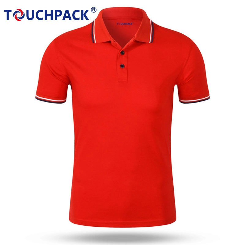 100% de algodão de alta qualidade Golf Polo Shirt Quick Dry