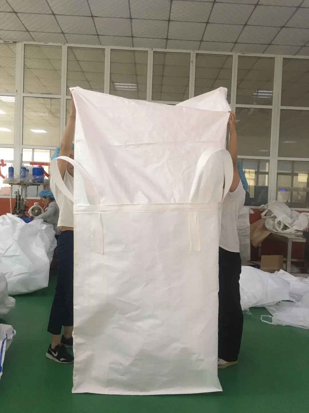 1 One Ton 1000kg Super Sacks Price Plastic PP Big Bulk Jumbo FIBC Bag with Spout