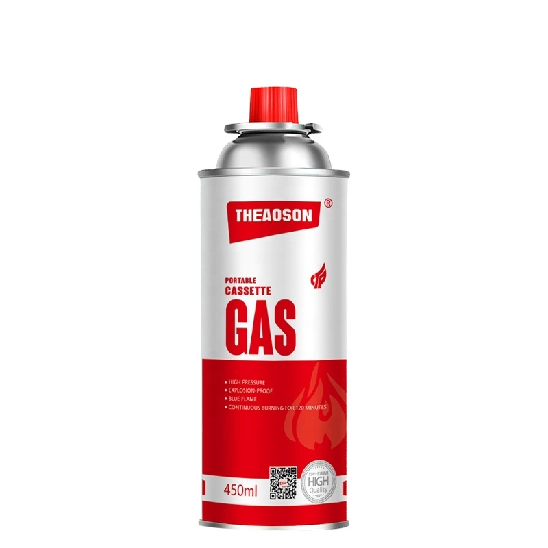 Theaoson 450 ml de cassete de Fogão a gás portátil com acampamento de verão