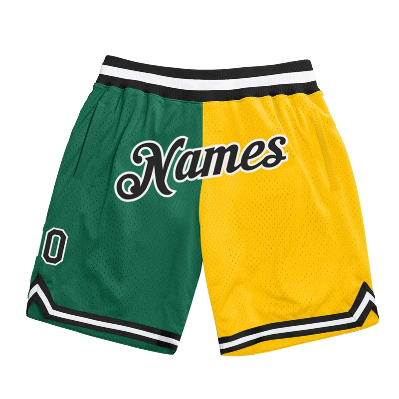 Custom Logo retro Old School Vintage Streetwear Style Just Mens Pantalones cortos de baloncesto Don