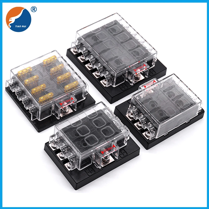 Negative Bar Standard Blade LED Fuse Box Block Holder