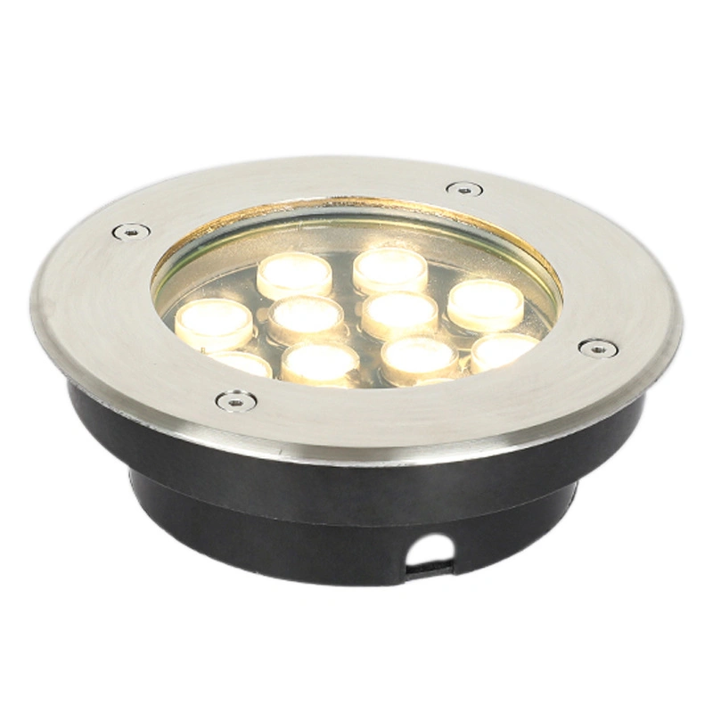 Acero inoxidable resistente al agua Piso LED luces Spot Metro