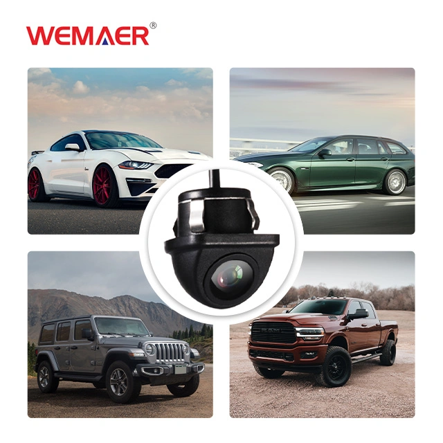 Wemaer OEM Universal Waterproof Night Vision Rückansicht Fahrzeug Kamera Weitwinkel Reverse Car Kamera für Nissan KIA VW Honda