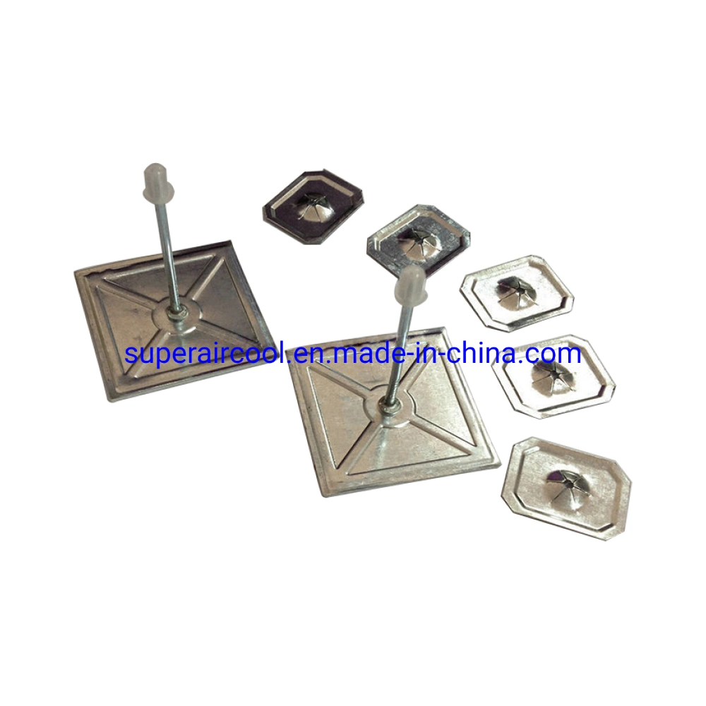 Aluminum Duct Hanger Perforated Self Stick Insulation Pin for HVAC