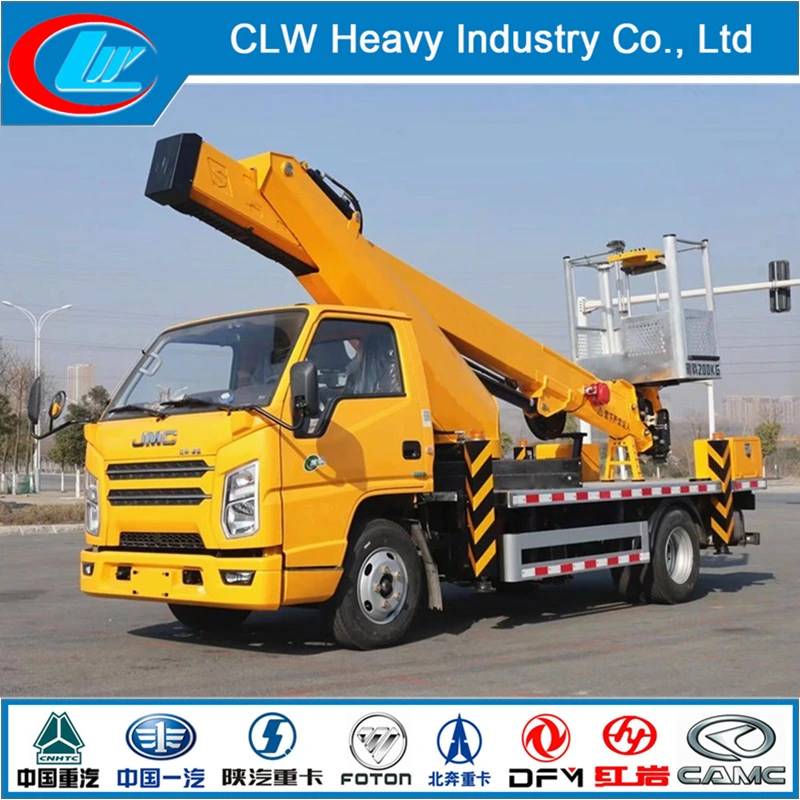 China High-Altitude Operation Trucks Factory Bucket Trucks 21m 23m 25m 29m 38m 45m Basket Lifts