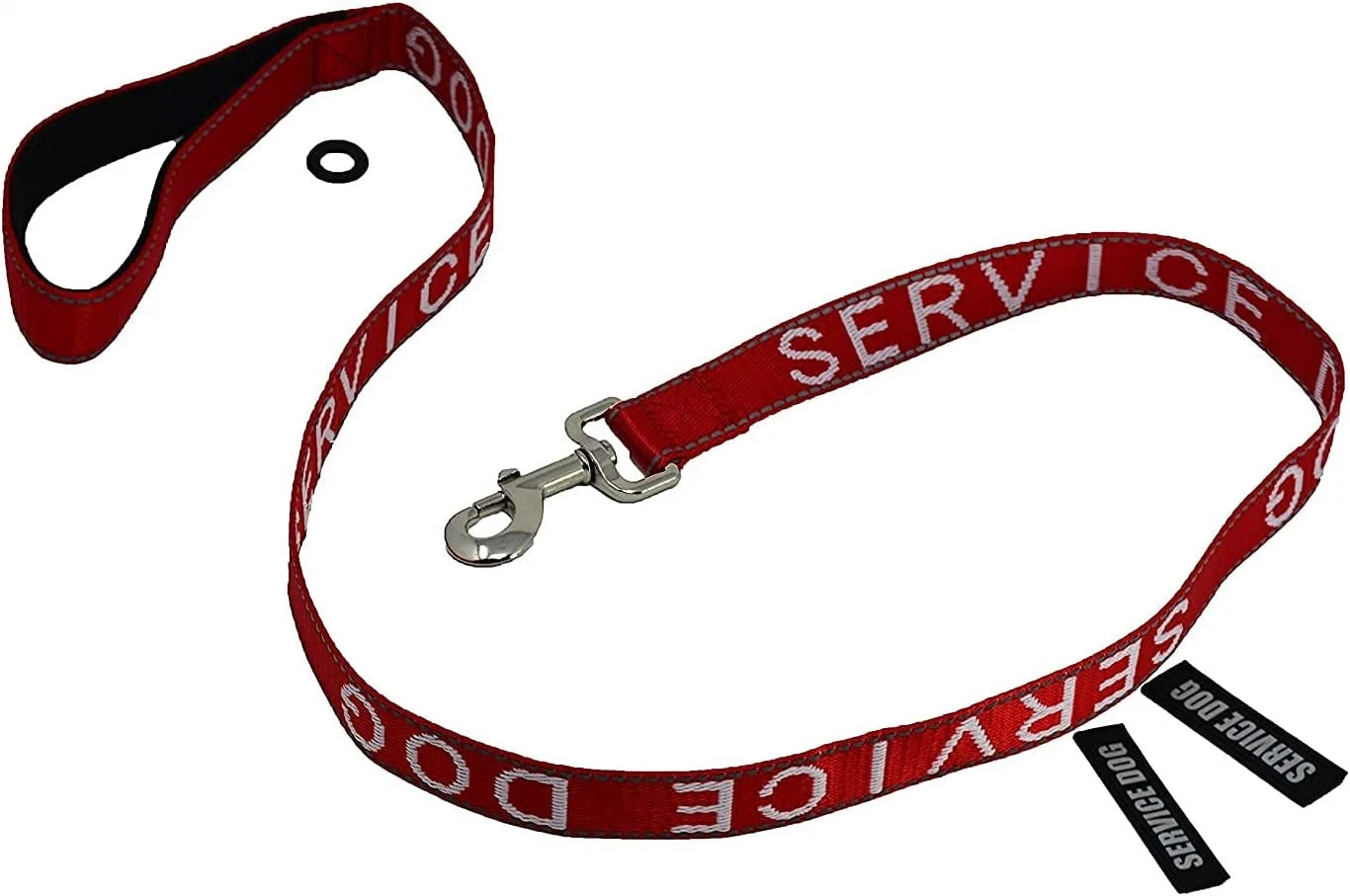 Gepolsterter Neopren-Griff und reflektierende Gewinde Service Dog Leash