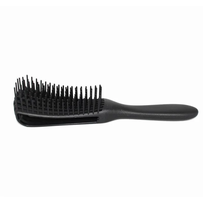 Wholesale/Supplier Custom Logo Afro America Detangling Massage Hair Brush for Curly Hair Brush Plastic Hair Comb