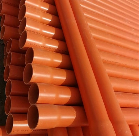 PVC (دائرة ظاهرية دائمة) و CPVC Cable Conduit DN50 - DN250