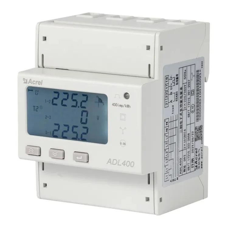 سكة DIN الخاصة بـ Acrel Adl400/C متوسطة معتمدة من Smart kWh Energy Meter مقياس الطاقة 3 أطوار مقياس استهلاك الطاقة الرقمي مع RS485 منصة إنترنت الأشياء