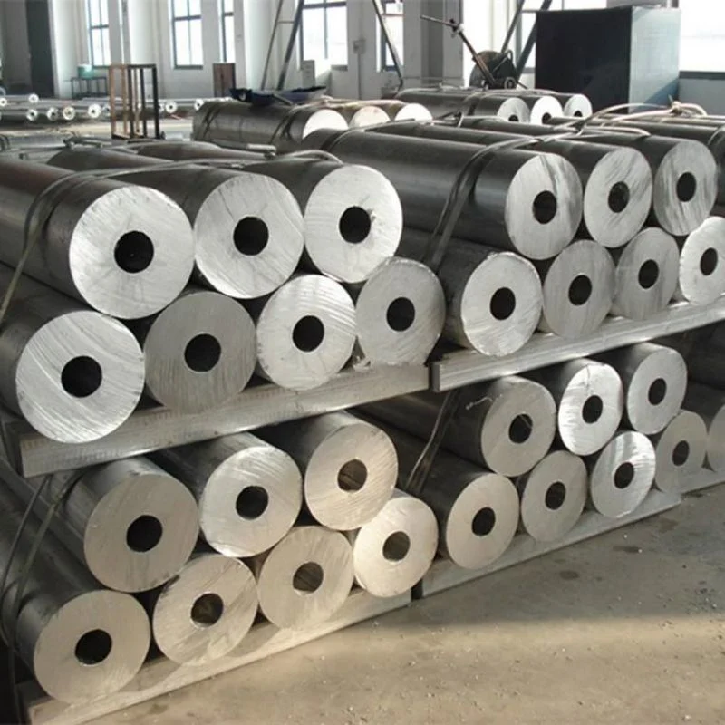 5052/6063/7075/Ly16 Aluminum Non Alloy Steel Round Pipe with China Best Factory Produce for Building/Construction