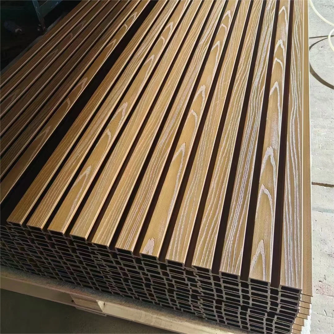 Co-Extrusion Exterior Wall Panel Outdoor WPC Wall Cladding