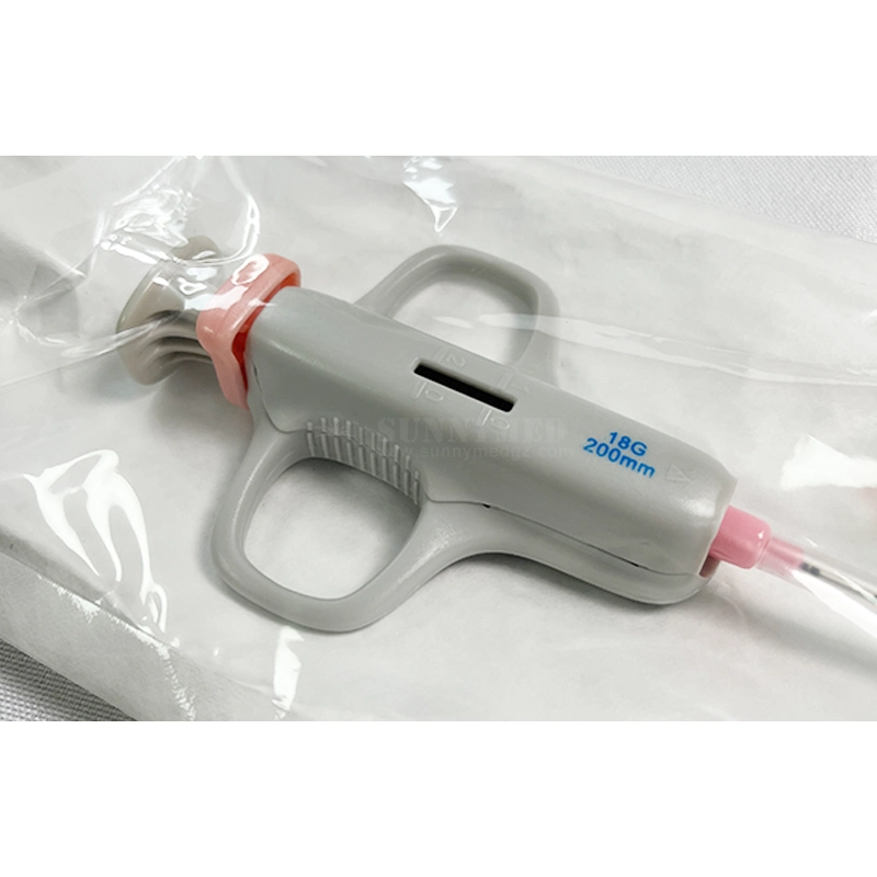 Sy-LG2 CE Medical Breast Biopsy Gun Disposable Semi Automatic Biopsy Needle for Tru-Cut