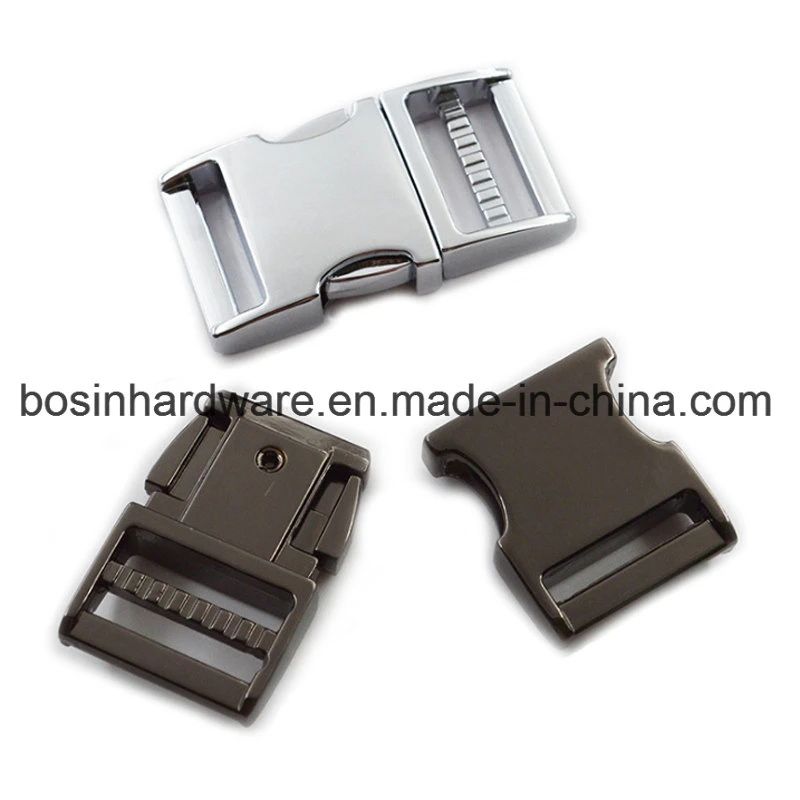 15mm Silver Aluminum Side Release Buckle