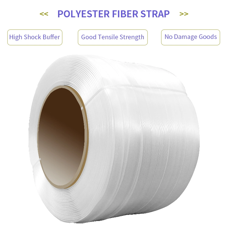 19mm Polyester Fiber Fabric Packing Belt for Industrial Use Composite Strapping with High Tension