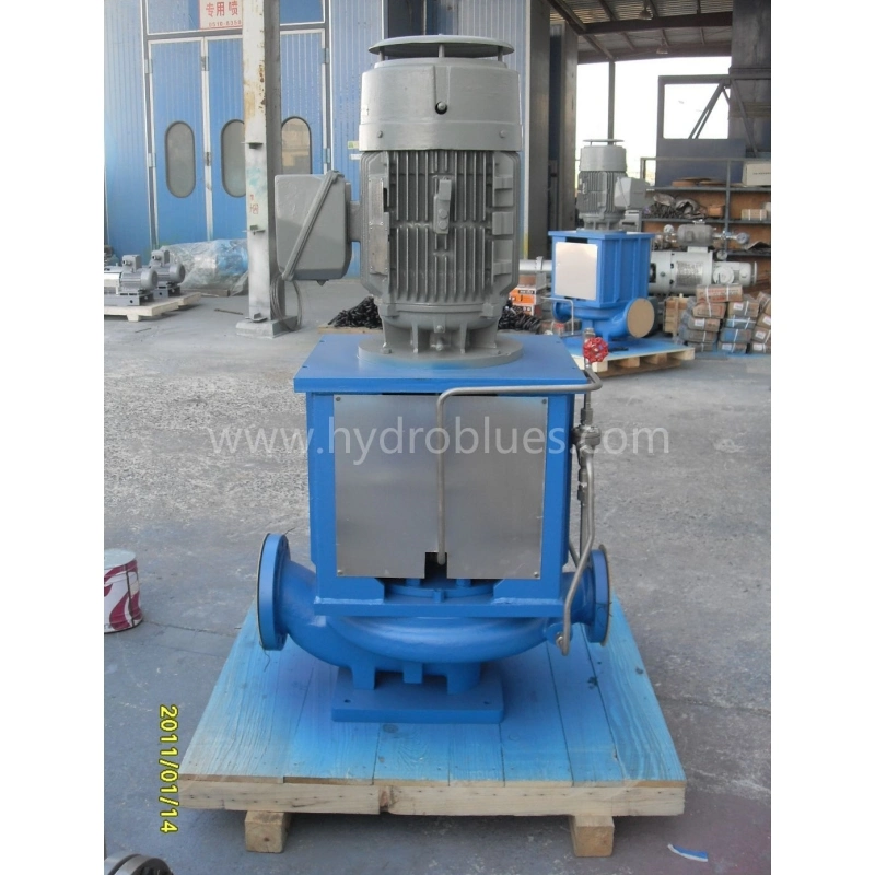 Closed-Coupled, Low Height and Well Stability API610 Oh3 Vertical in-Line Centrifugal Pump