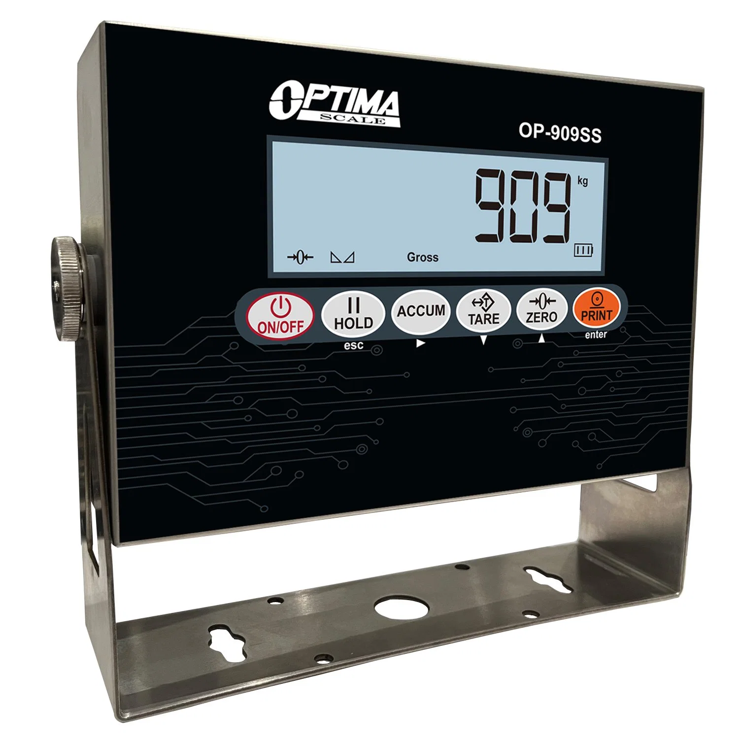 Best-in-Class LED LCD Electronic Weight Indicator with OIML Approval and RS-232 Interface