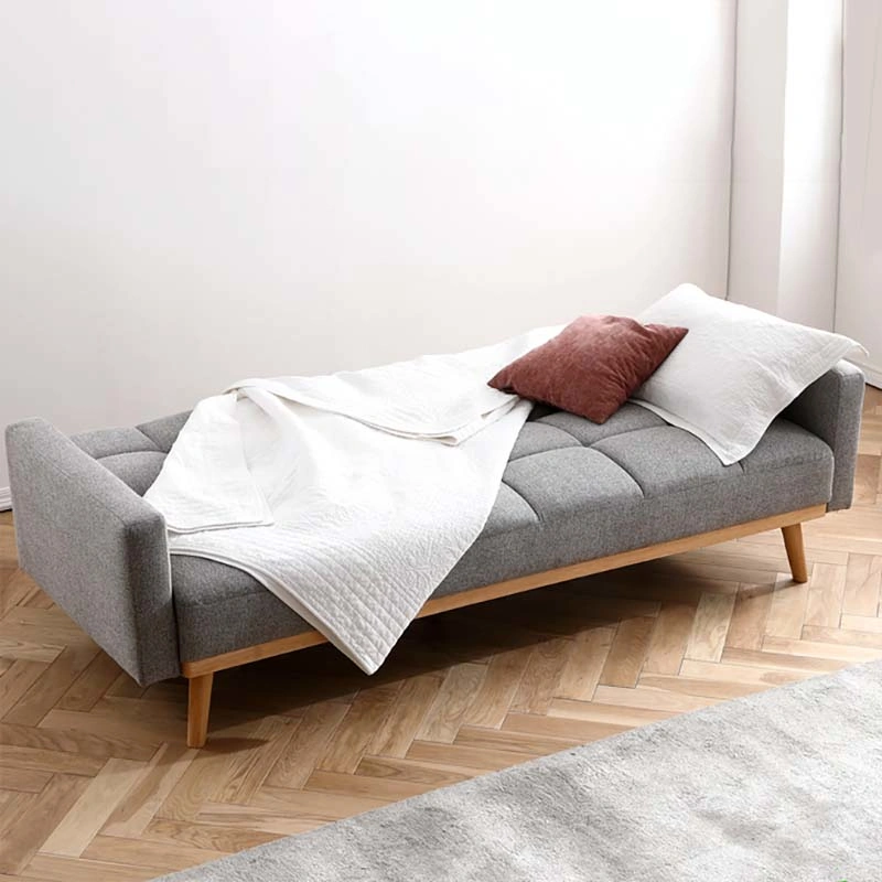 Modern Couch Living Room Sitting Lying Folding Sleeper Multifunctional Comfortable Seater Padded Home Furniture Fabric Sofa Bed