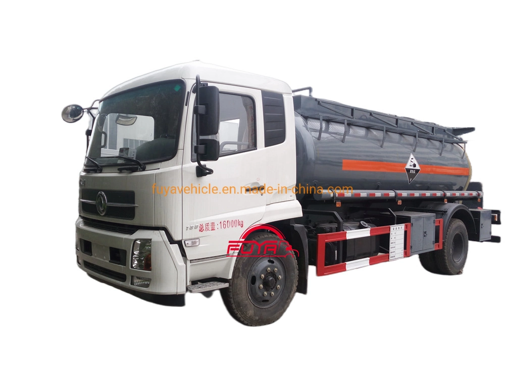 Chinese 14ton 14000L 14, 000 Liters Nitric Acid Aluminum Chemical Tank Truck