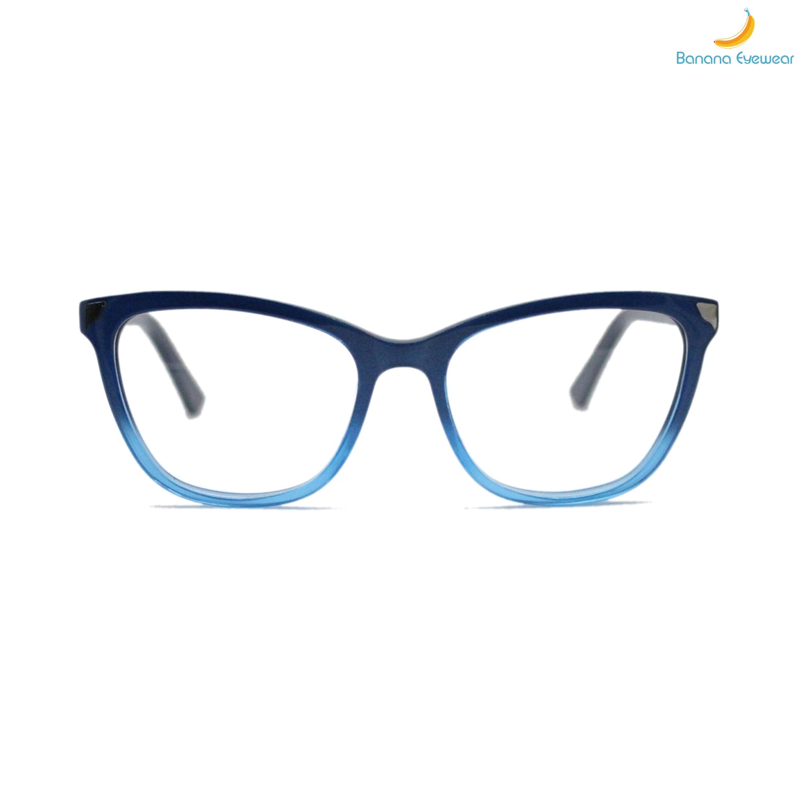 Classic Graduated Color Women Eyeglasses Acetate Frame Optical Eyewear