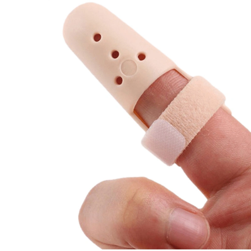 Guter Preis Kunststoff-Fingerschiene Daumen Protector Kleine Fingerschiene Für Mallet Finger